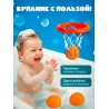 Развивающая игрушка "Баскетбол"для ванной и купания детям
